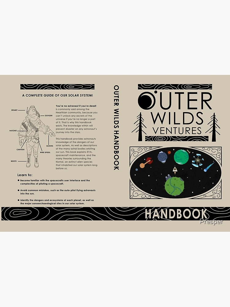 Outer Wilds Ventures Handbook Poster for Sale by Presper