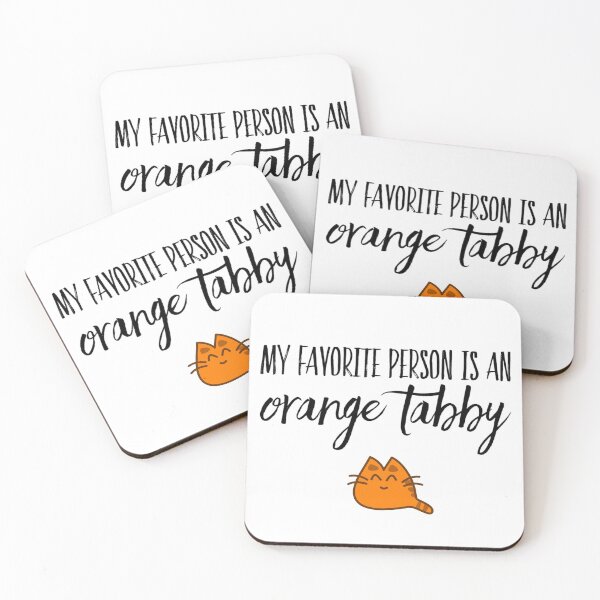 Item preview, My Favorite Person is an Orange Tabby designed and sold by cvt01.