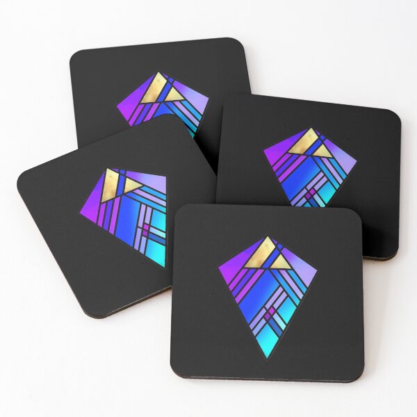 Artikelvorschau, Diamant-Aufkleber - Lila - digitaler Kunstdruck entworfen und verkauft von ReddRox7.