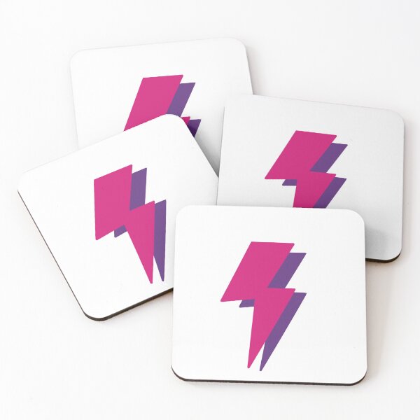 Item preview, pink and purple lightning bolt designed and sold by lizzie-simmons.