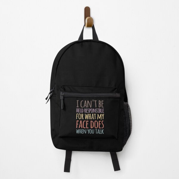 Item preview, I Can't Be Held Responsible For What My Face Does When You Talk designed and sold by kindxinn.