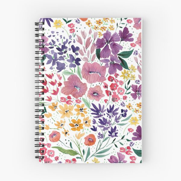 Item preview, Loose Happy Watercolor Florals designed and sold by Dani Reber.