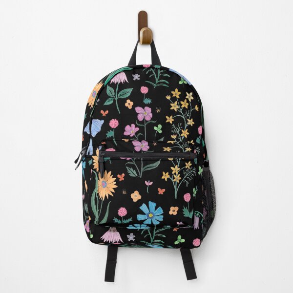 Item preview, Spring Garden Tossed Pattern, Dark Background designed and sold by Dani Reber.