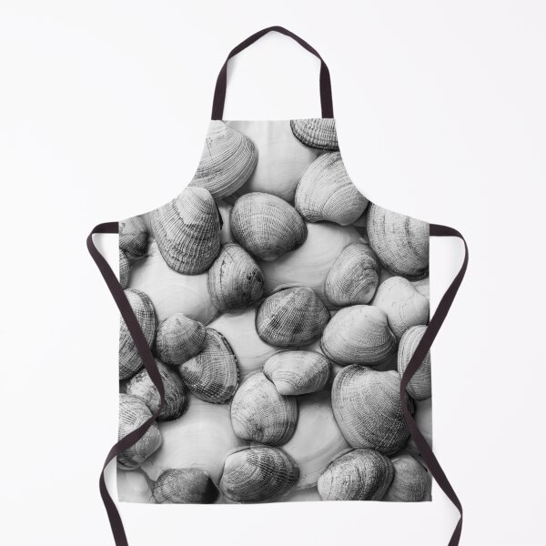 Item preview, Black and White Seashells designed and sold by Amy Mitchell.