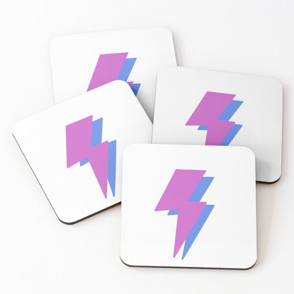 Item preview, purple and blue lightning bolt designed and sold by lizzie-simmons.