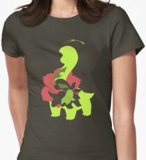 Chikorita - Bayleef - Meganium Women's Fitted T-Shirt