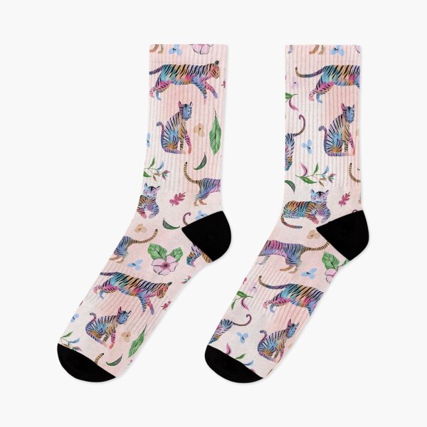 Item preview, Funky Fresh Tiger Pattern designed and sold by Dani Reber.