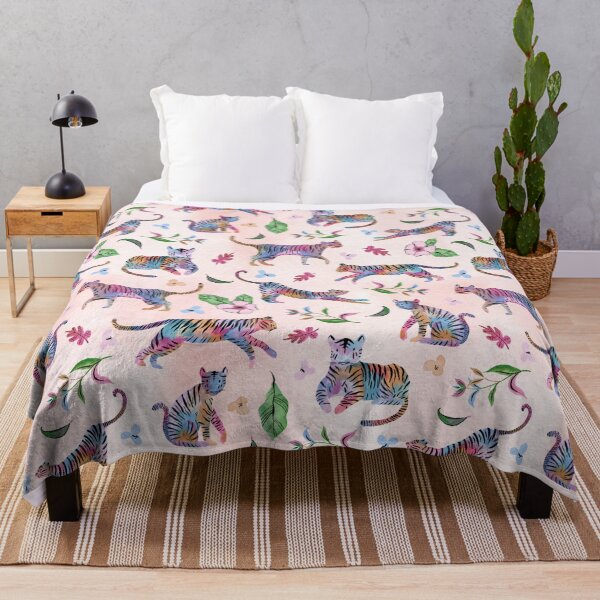 Item preview, Funky Fresh Tiger Pattern designed and sold by Dani Reber.