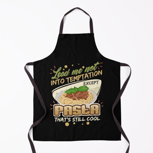 Item preview, Lead Me Not Into Temptation Except Pasta That's Still Cool designed and sold by Orange Pieces.
