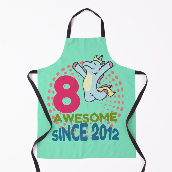 Item preview, 8 Years Old Birthday Unicorn shirt designed and sold by wijit.