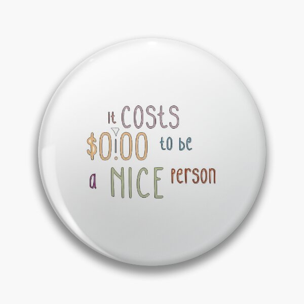 Item preview, Be A Nice Person Sticker designed and sold by shopxsticker.