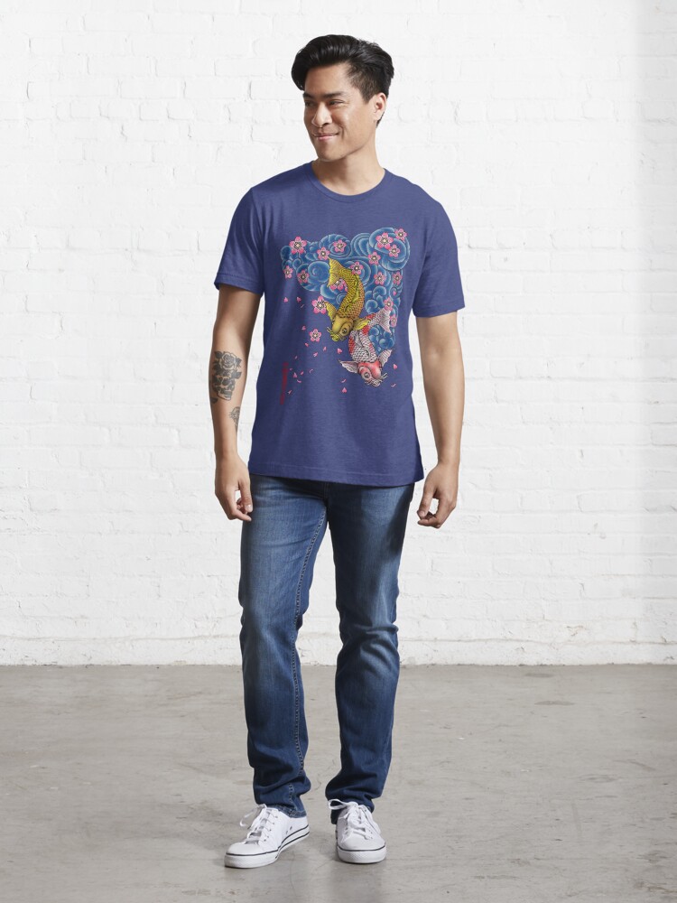 Alternate view of tattoo carps Essential T-Shirt