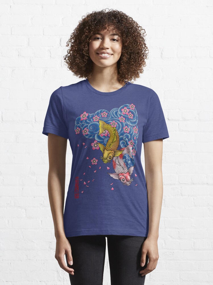 Alternate view of tattoo carps Essential T-Shirt
