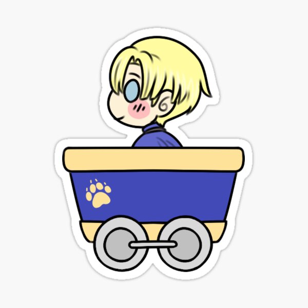 Train Set Dimitri Sticker