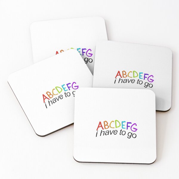 Item preview, ABCDEFG i have to go designed and sold by calliedale.