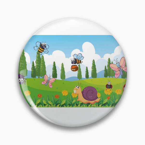 Item preview, Insects Living in the Garden Masks - kids Masks - Children Garden Mask designed and sold by MariamBj.