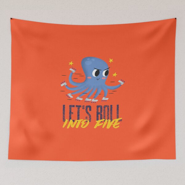 Item preview, Let's Roll Into Five designed and sold by AladdinMktgs.