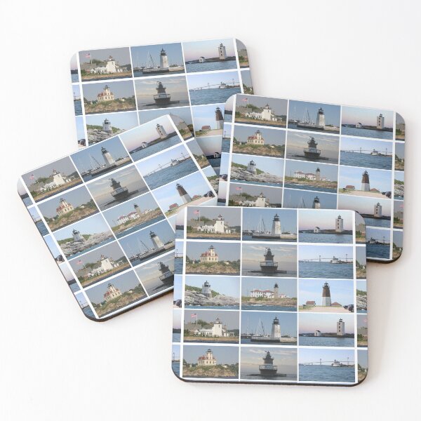 Item preview, Rhode Island Lighthouses  designed and sold by Autumn Seas Photography.