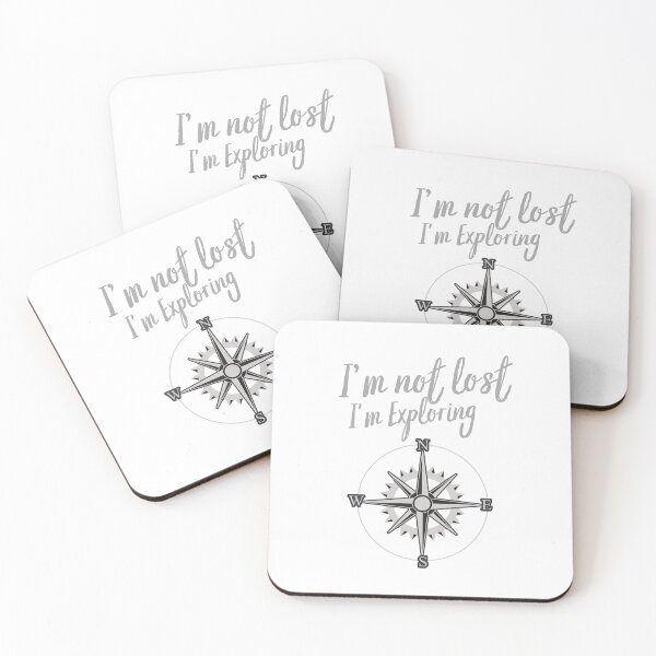 Item preview, I'm Not Lost I'm Exploring - Not All Who Wander are Lost designed and sold by CarpeDiemLife.