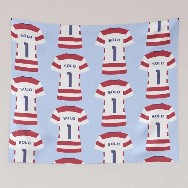 Item preview, 2012 Waldo Hope Solo Jersey Back designed and sold by mappsart.