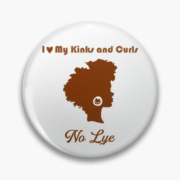 Item preview, African American Woman Natural Hair Kinky Melanin Poppin No Lye designed and sold by evadeedesigns.