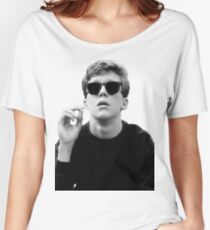 Black and White Brian Breakfast Club Women's Relaxed Fit T-Shirt