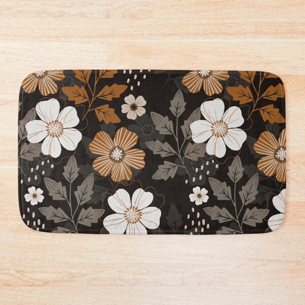 Item preview, Vintage Rose in Black designed and sold by Lindsay Hook.