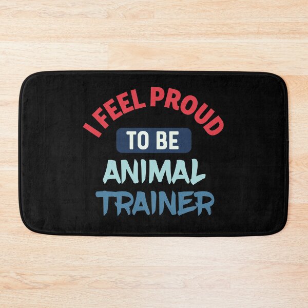 Item preview, I feel Proud to be animal trainer retrro designed and sold by bumperapparels.