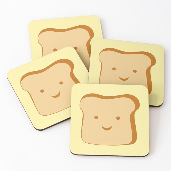 Item preview, Happy Toast (Yellow Background) designed and sold by elrathia.