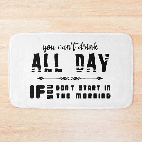 Item preview, can't drink all day barstool designed and sold by mahmoudoops.