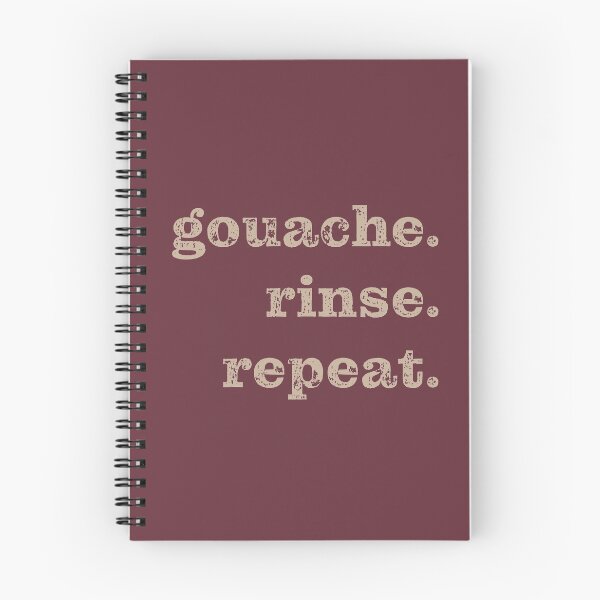 Item preview, Gouache. Rinse. Repeat. designed and sold by CuriousCurios.