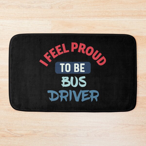 Item preview, I feel Proud to be bus driver retro designed and sold by bumperapparels.