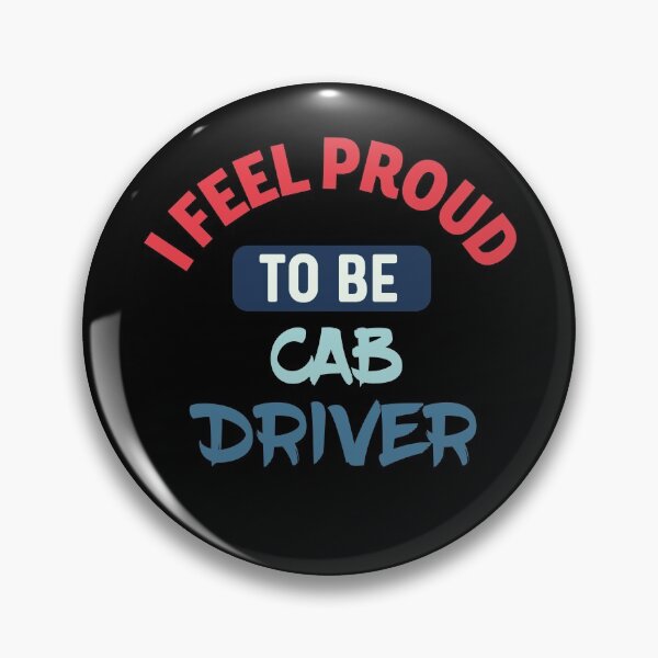 Item preview, I feel Proud to be cab driver retro designed and sold by bumperapparels.