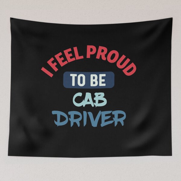 Item preview, I feel Proud to be cab driver retro designed and sold by bumperapparels.