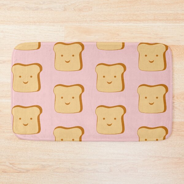 Item preview, Happy Toast (Pink Background) designed and sold by elrathia.
