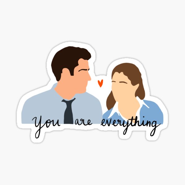 Item preview, Jim and Pam designed and sold by tanyaparis23.