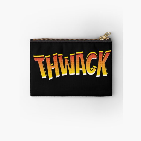 Item preview, orange and yellow THWACK comic book type design designed and sold by Sarah  Emechebe.