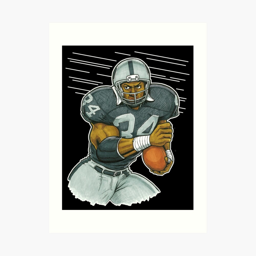 Bo Jackson (White) Poster for Sale by AETHERART