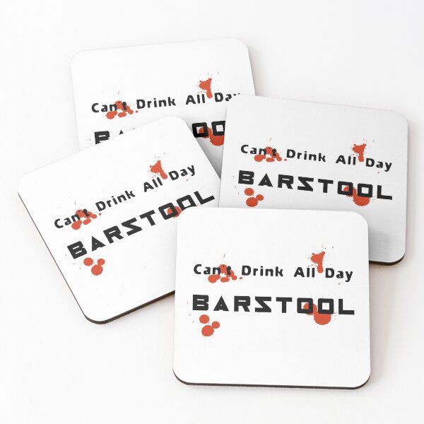 Item preview, can't drink all day barstool designed and sold by mahmoudoops.