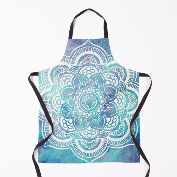 Item preview, Galaxy Mandala Pastel Aqua Lavender designed and sold by 2sweetsDesign.