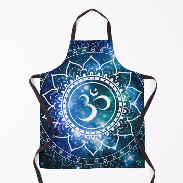 Item preview, Galaxy Om Mandala Green Blue designed and sold by 2sweetsDesign.