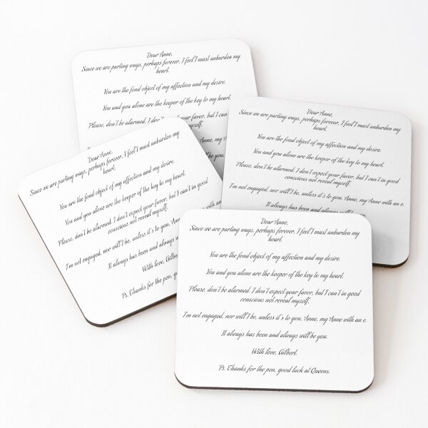Item preview, Anne With An E Gilbert's Letter To Anne designed and sold by SedgeWren.