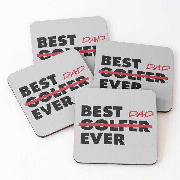 Item preview, BEST GOLFER DAD EVER | FUNNY FATHERS DAY GIFT IDEAS BLACK designed and sold by pierrelaidesign.