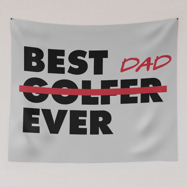 Item preview, BEST GOLFER DAD EVER | FUNNY FATHERS DAY GIFT IDEAS BLACK designed and sold by pierrelaidesign.