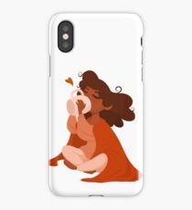 Morning Comforts in Orange iPhone Case