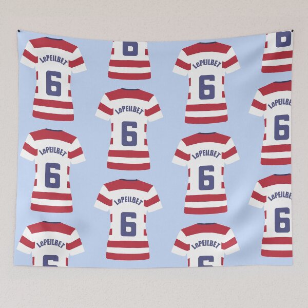 Item preview, 2012 Waldo Amy LePeilbet Jersey Back designed and sold by mappsart.