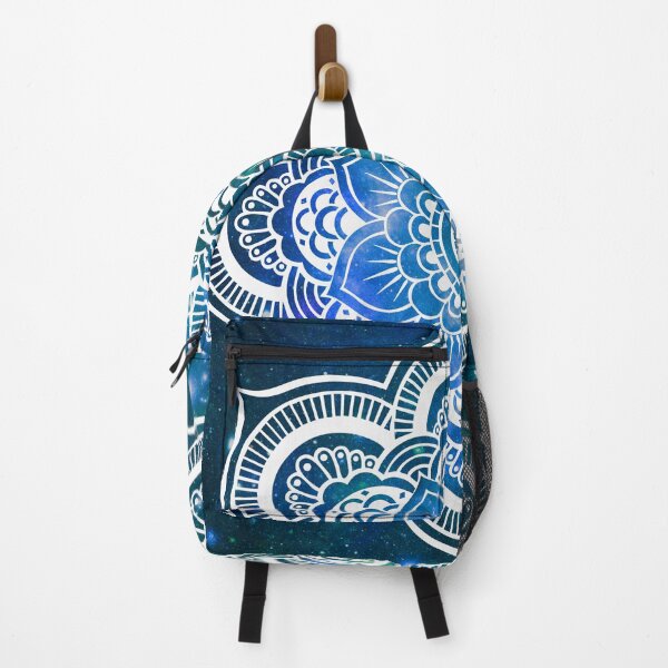 Item preview, Galaxy Mandala Green Blue designed and sold by 2sweetsDesign.