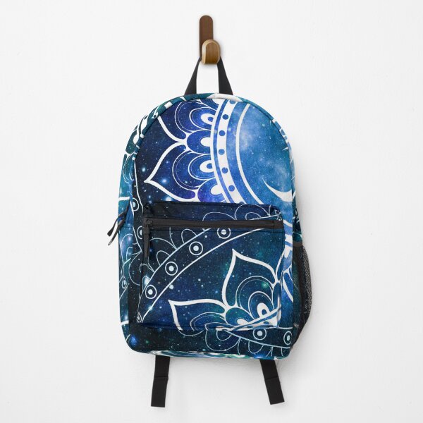 Item preview, Galaxy Om Mandala Green Blue designed and sold by 2sweetsDesign.