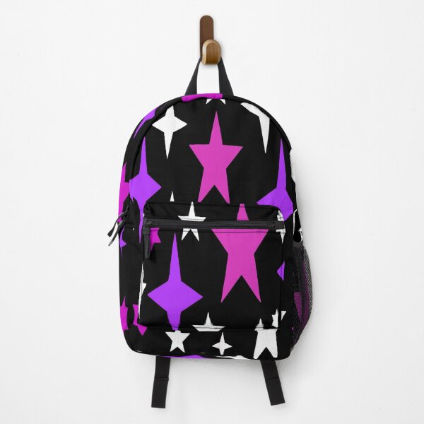 Item preview, Mid-century Atomic Stars Fuchsia Purple Retro designed and sold by 2sweetsDesign.