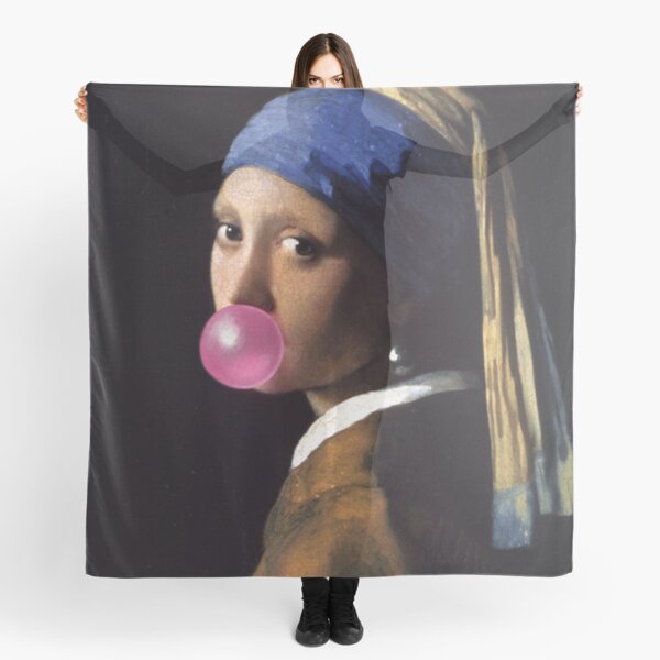 girl with pearl earring bubble gum